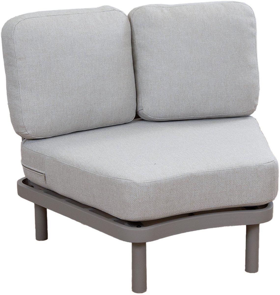 Hoek Element Bari | Beige/Camel | Aluminium & Rope