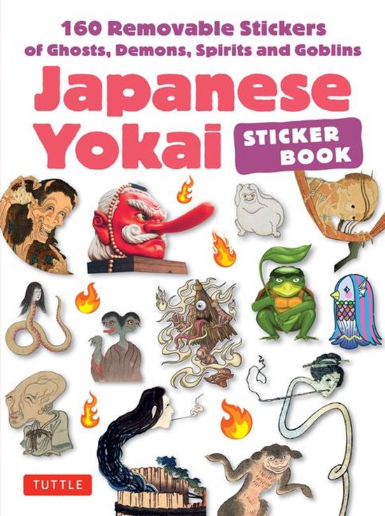 Japanese Yokai Sticker Book - cover