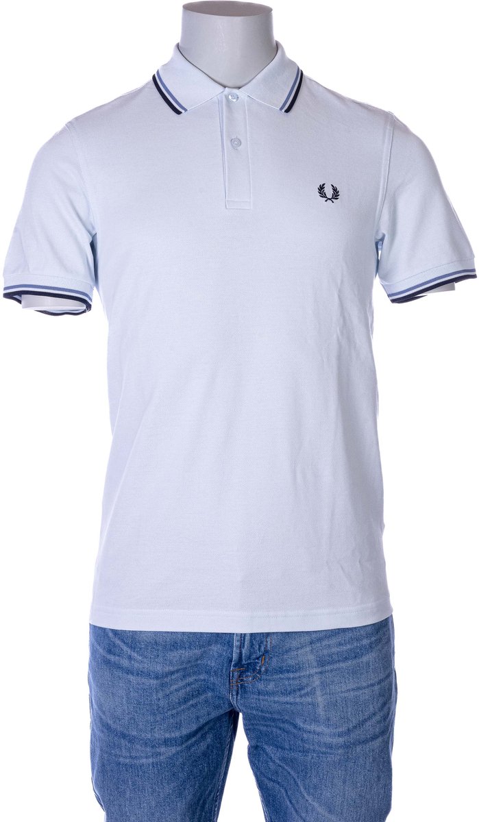 Fred Perry Polo Lichtblauw M