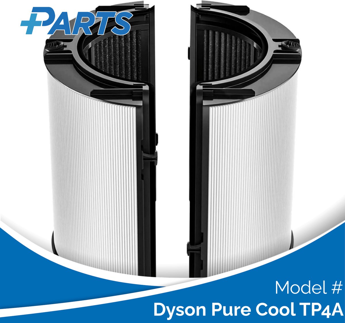 Dyson Pure Cool TP4A Filter van Plus.Parts® geschikt voor Dyson