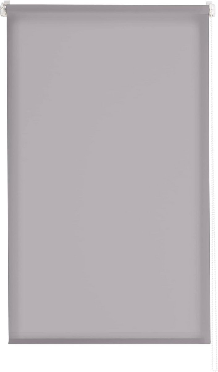 Lichtdoorlatend Rolgordijn Easyfix Lichtgrijs 70x150 cm voor Binnen