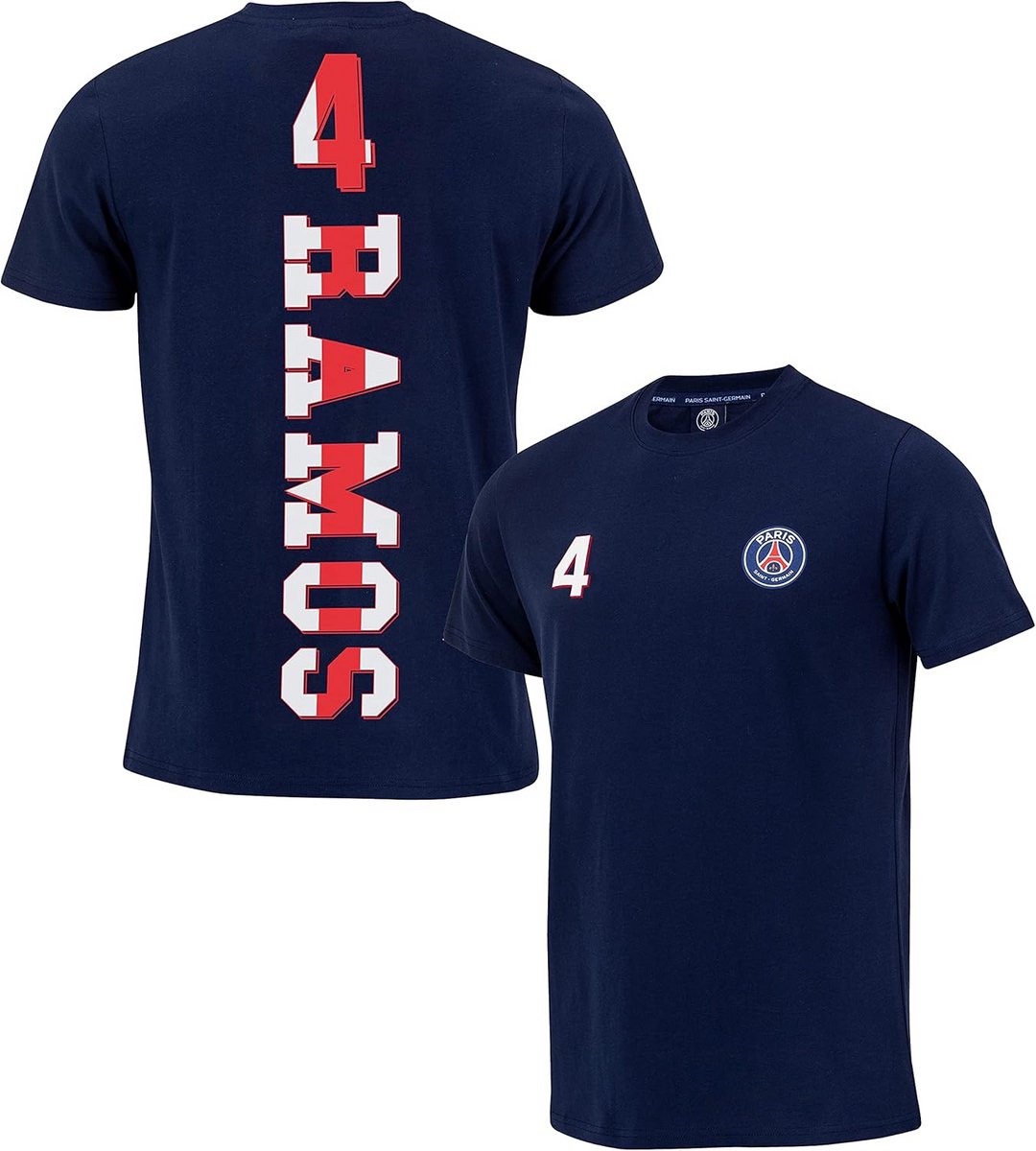 Voetbal T-shirt Sergio Ramos PSG - Officiële Paris Saint-Germain Collectie