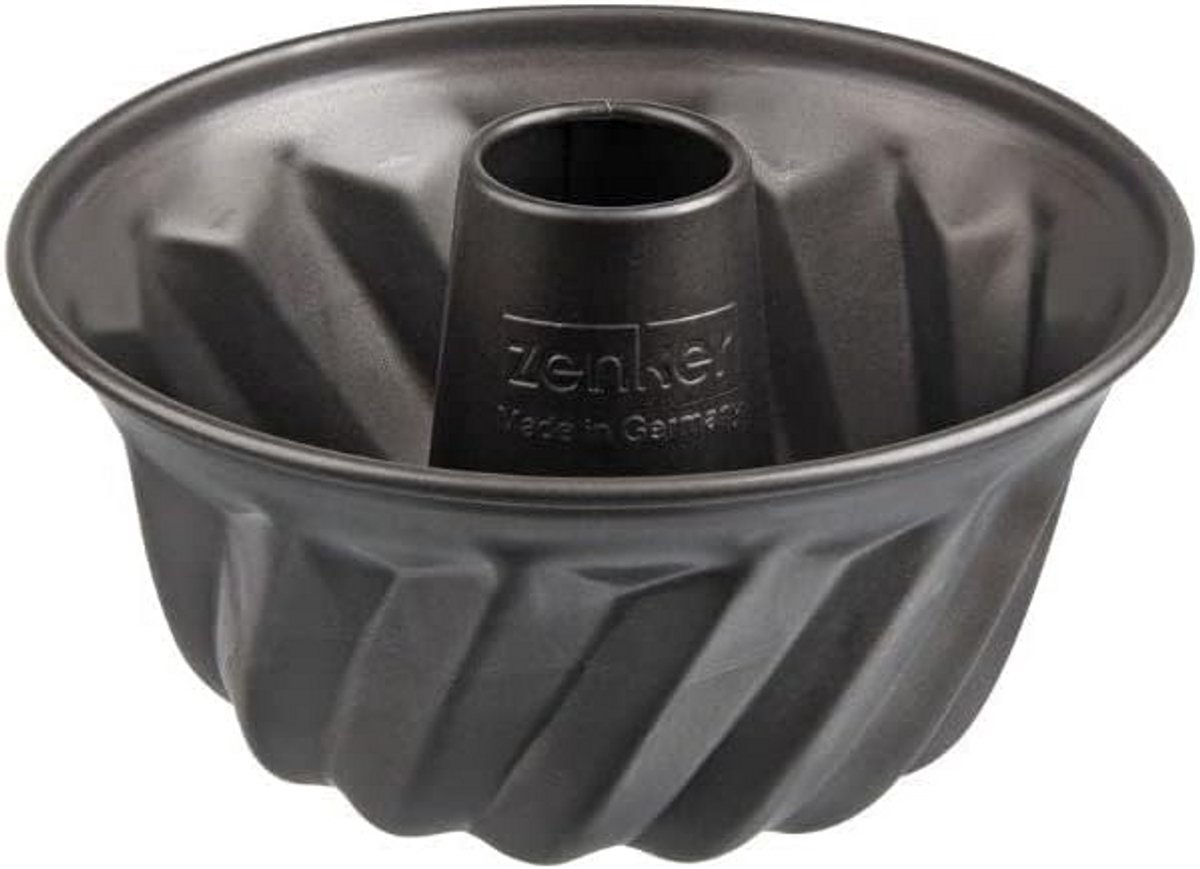 Mini Gugelhupfform voor Kleine Taartjes RVS Zwart 18.5 cm