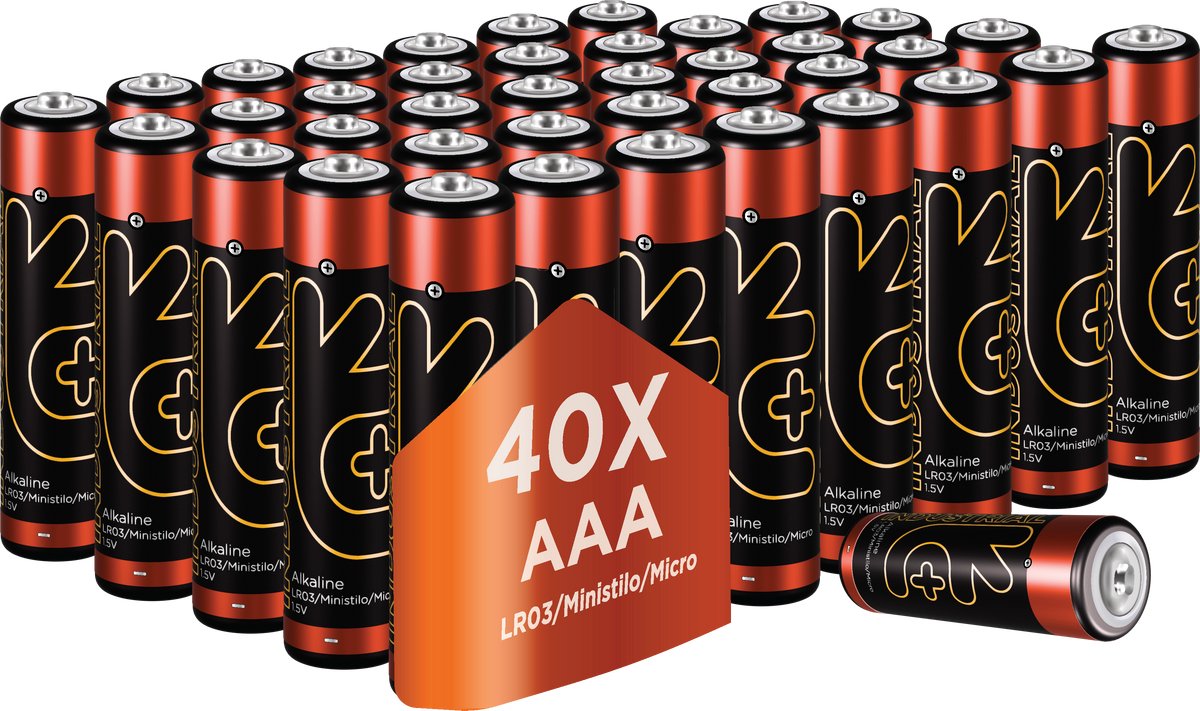 Uniross Industrial Alkaline AAA 40 pack