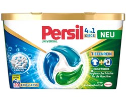 Persil 4in1 Deep Clean Wasmiddel Pods 20 stuks voor witte en bonte was krachtig vanaf 20 graden