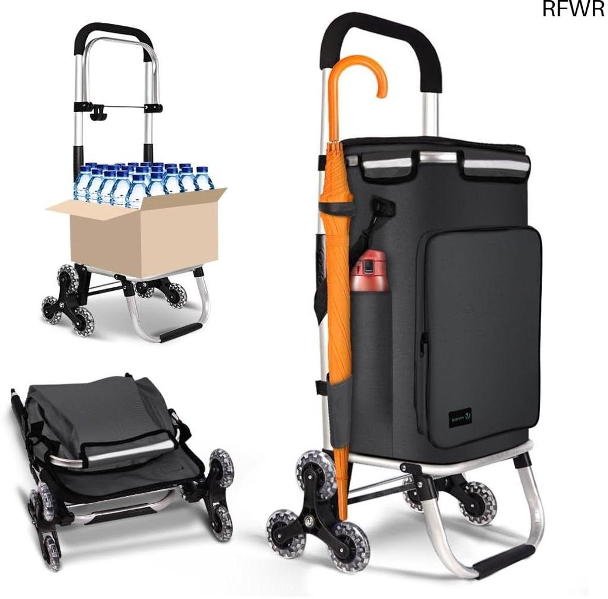 Boodschappentrolley met Koelvak - Boodschappenwagen - Boodschappenkar - Winkelwagen