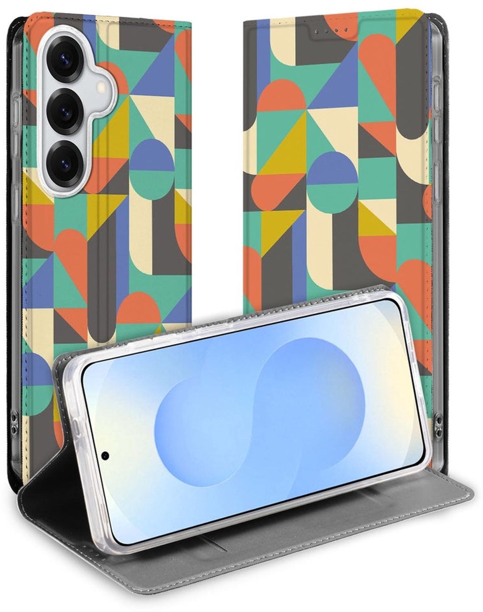 Samsung Galaxy S26 Book Case Funky Retro
