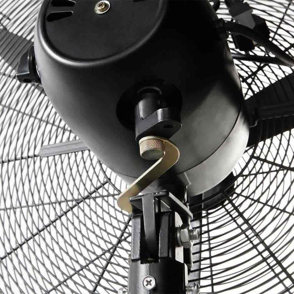 Krachtige Industriële Vloerventilator 150W - 65cm - Hoogte Verstelbaar tot 180cm