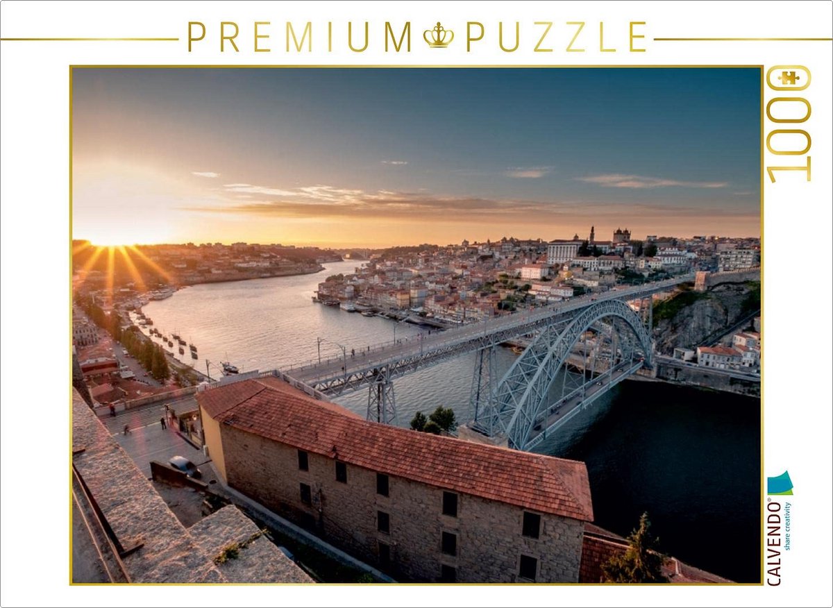 Puzzel 1000 Stukken Panorama Portugese Landschappen