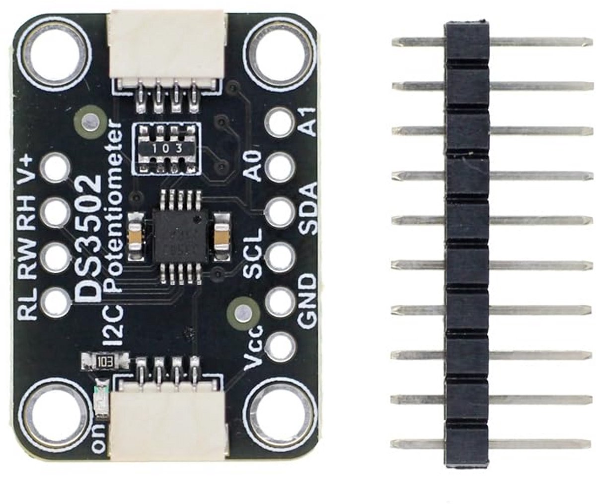 Digitale Potentiometer Module I2C voor Microcontroller Projecten