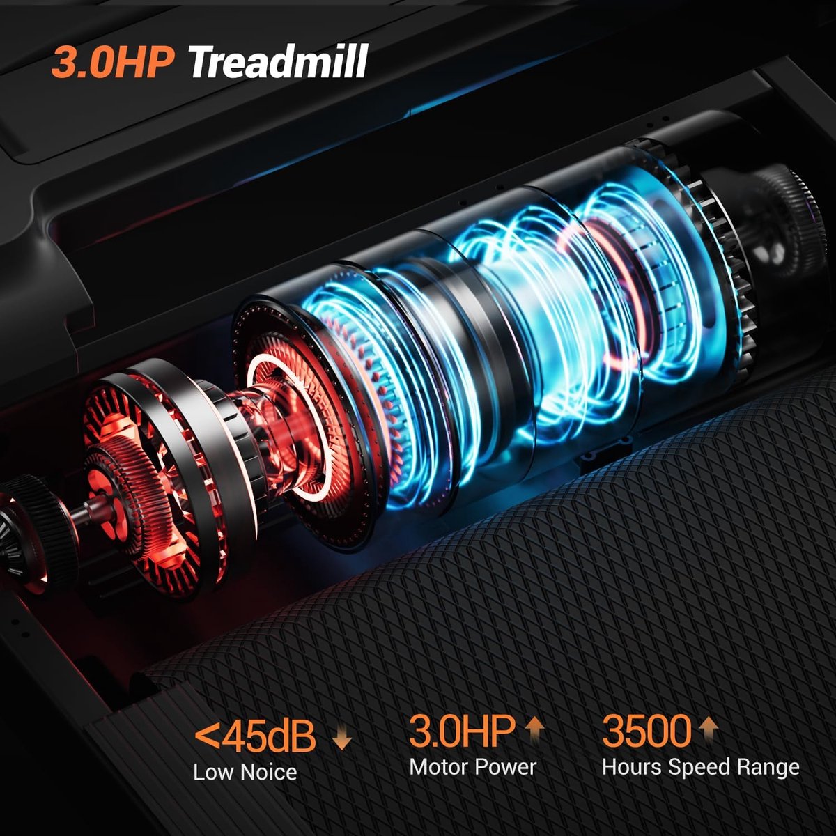 3-in-1 Opvouwbare Loopband thumbnail 3