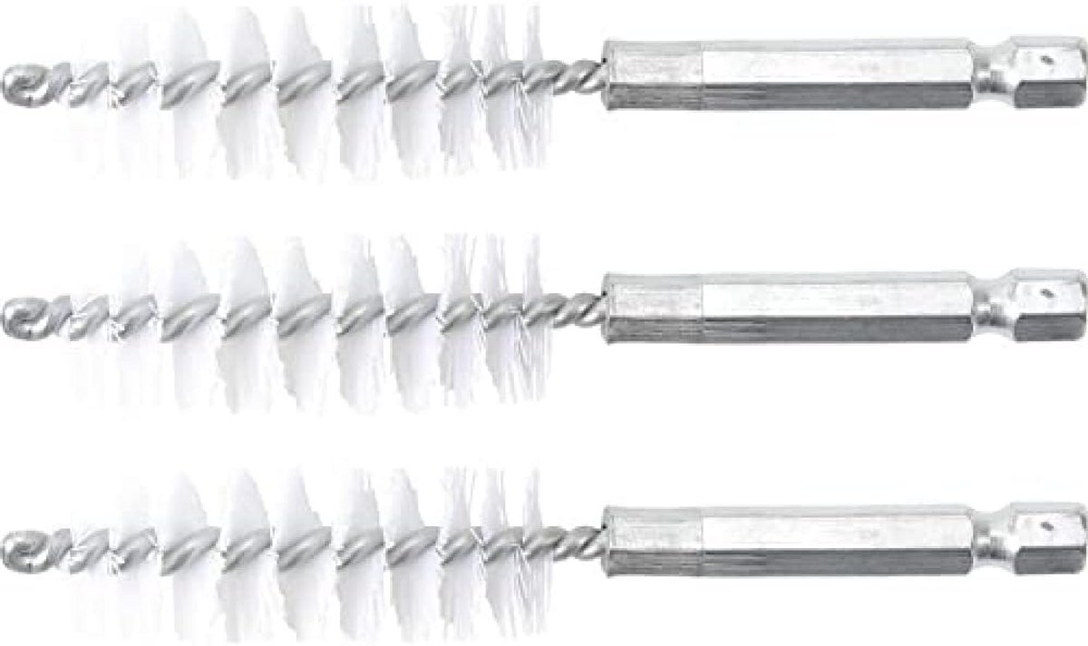 Set van 3 Borstelschijven voor Reinigen en Ontbramen 17 mm