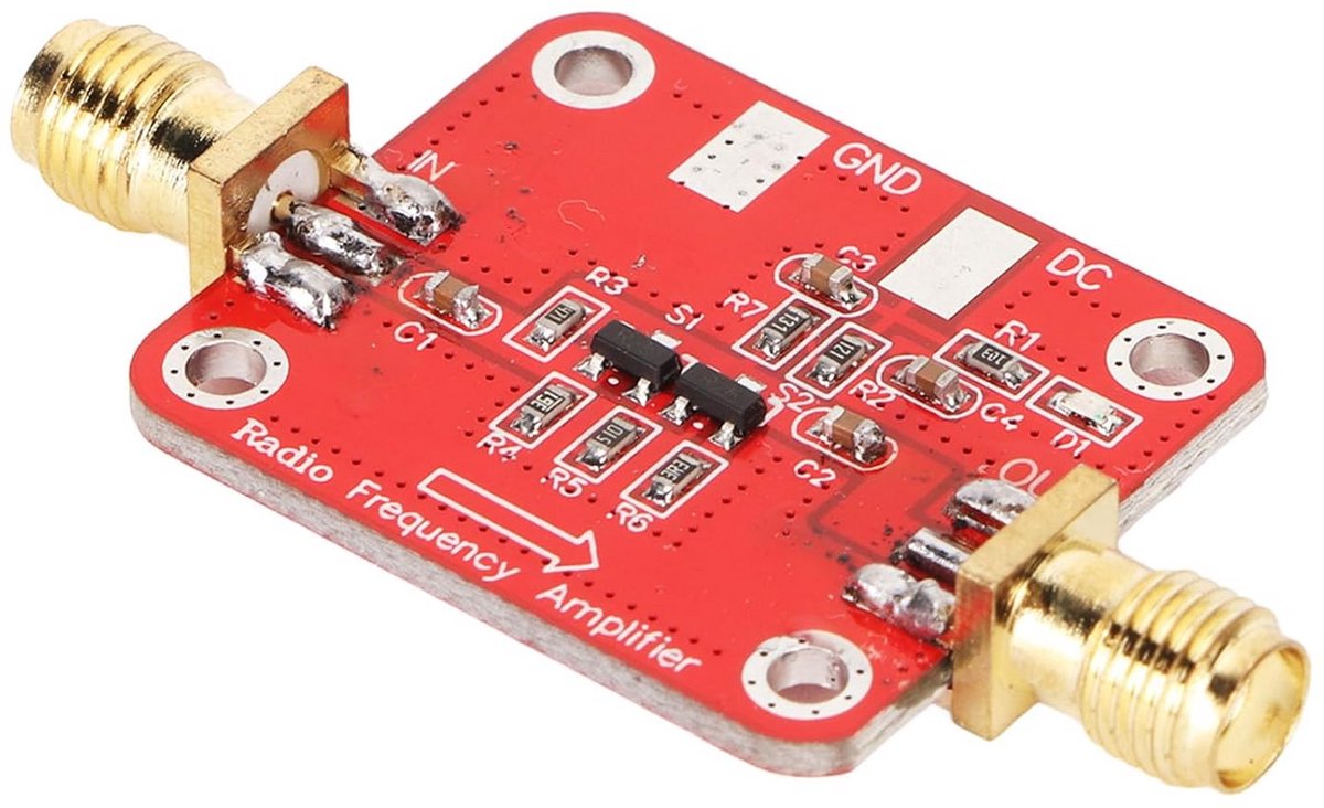 Breedband RF Versterker PCB Module Hoge Gain 10KHz-100MHz voor Radio en HF Projecten