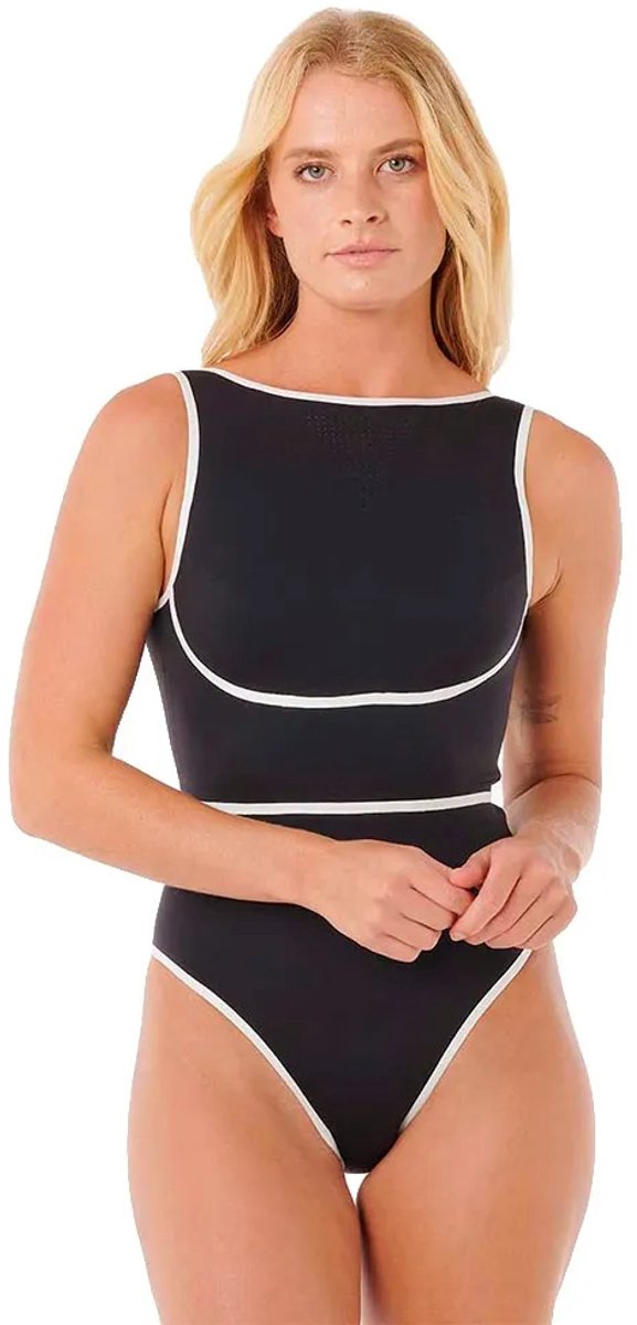 Rip Curl Mirage Fusion High Neck Zwemkleding L Vrouw Zwart