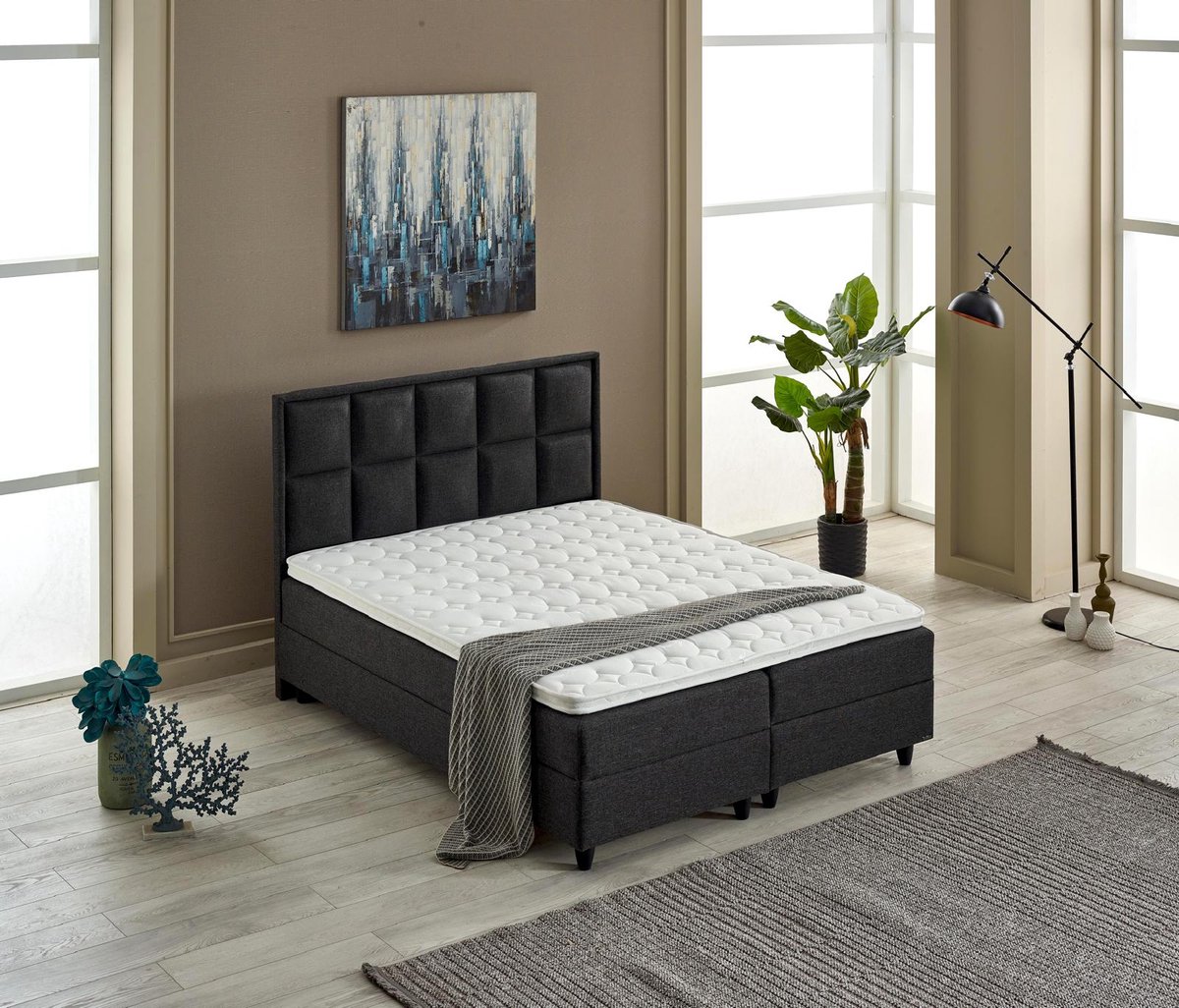 Merkloos / Sans marque BSS Bedding Vlinder Boxspring - afbeelding 5