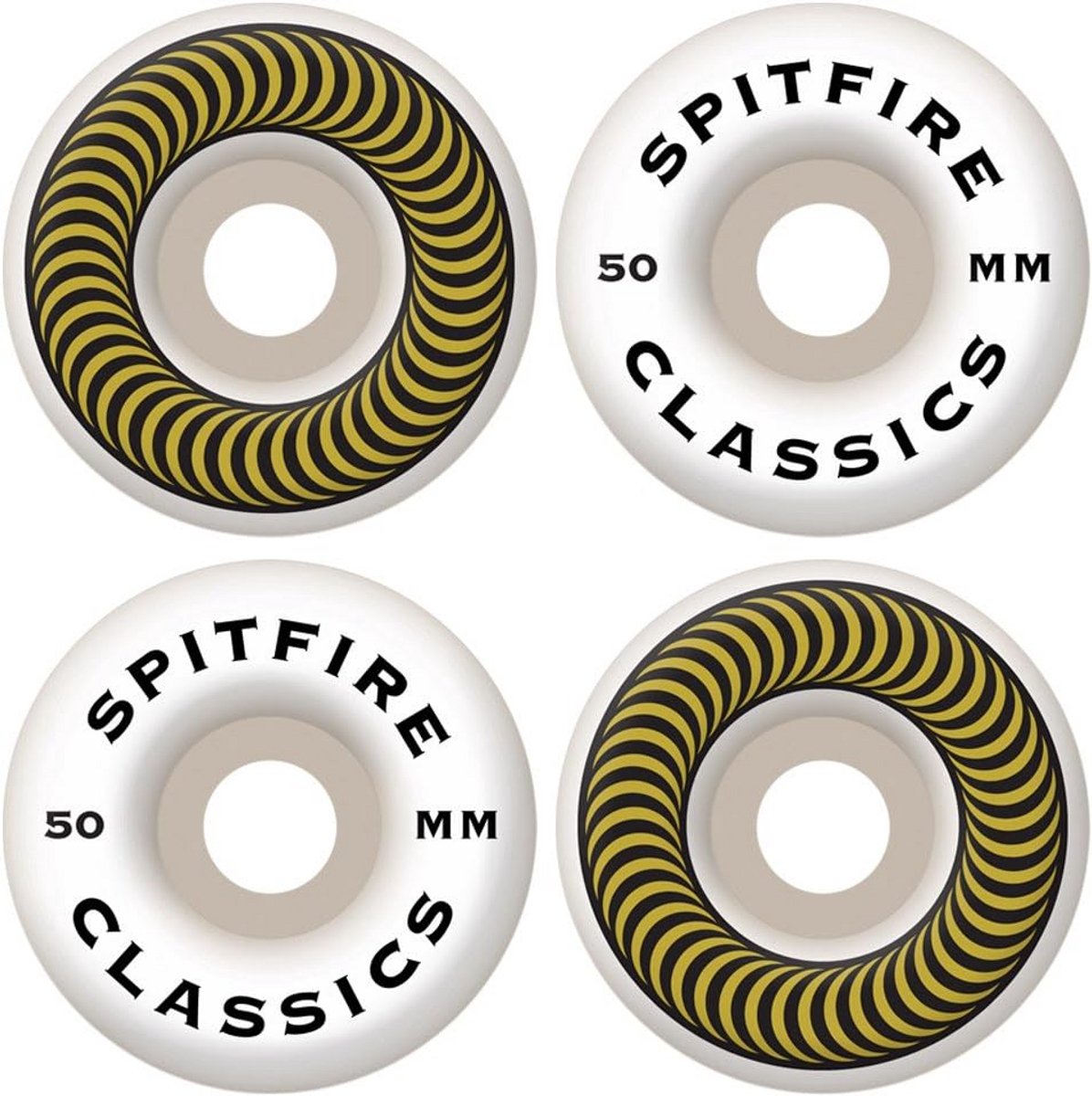 Hoge Kwaliteit Skateboard Wielen Set van 4 - 50mm Duurzaam Ontwerp