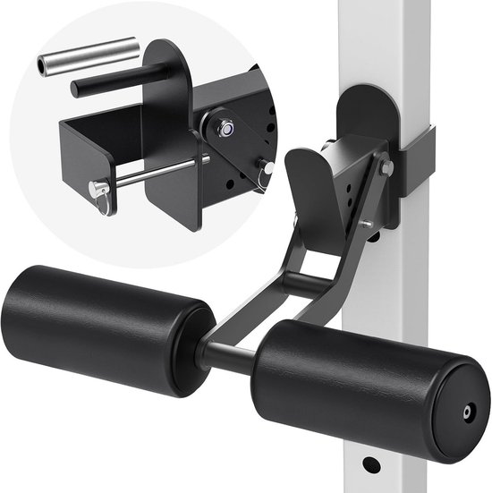 Verstelbaar Nordic Hamstring Curl en Squat Rack Accessoire voor Power ...
