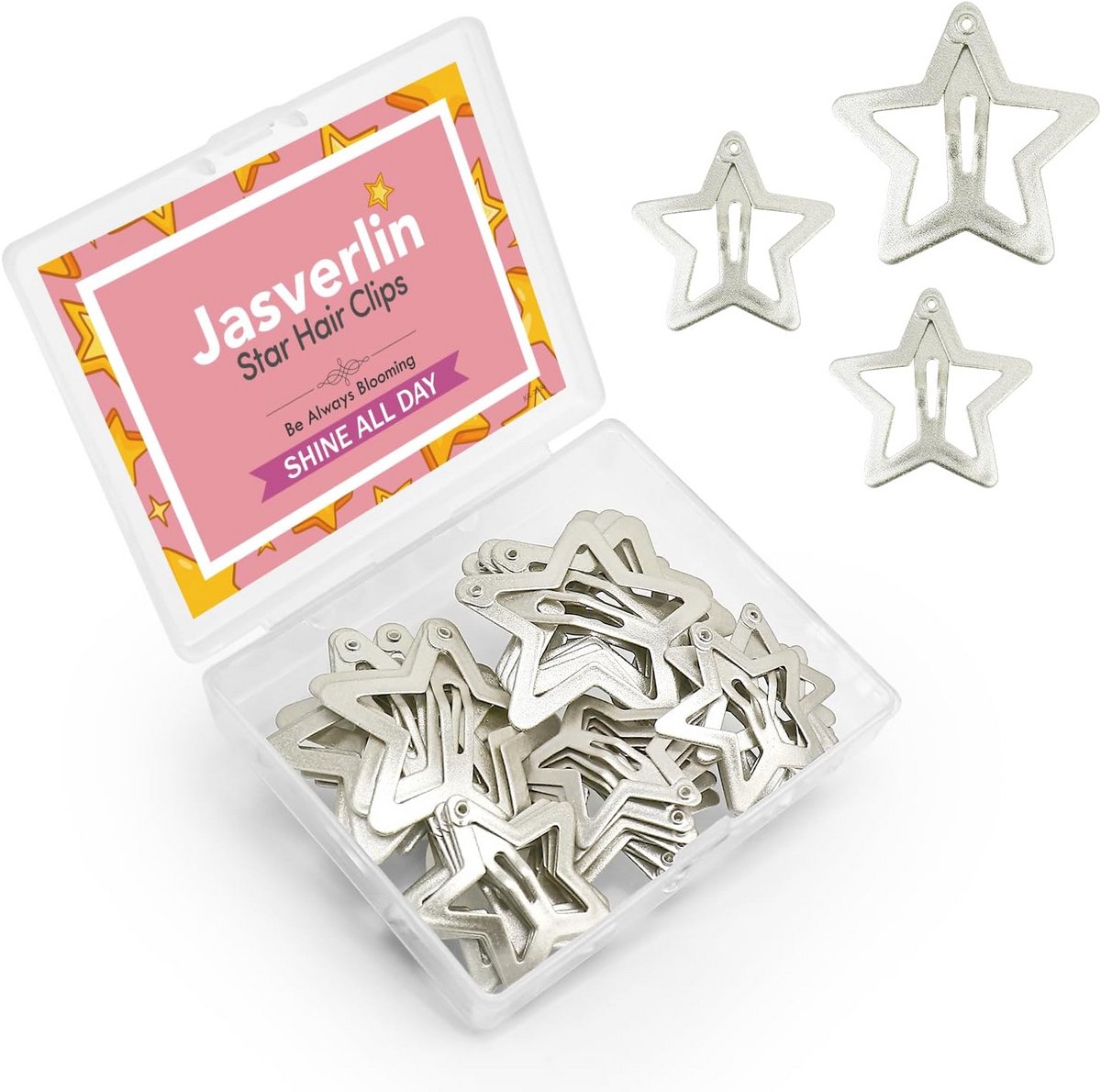 40 Stuks Gouden Ster Haarspeldjes Set - Metaal - Voor Dames en Meisjes