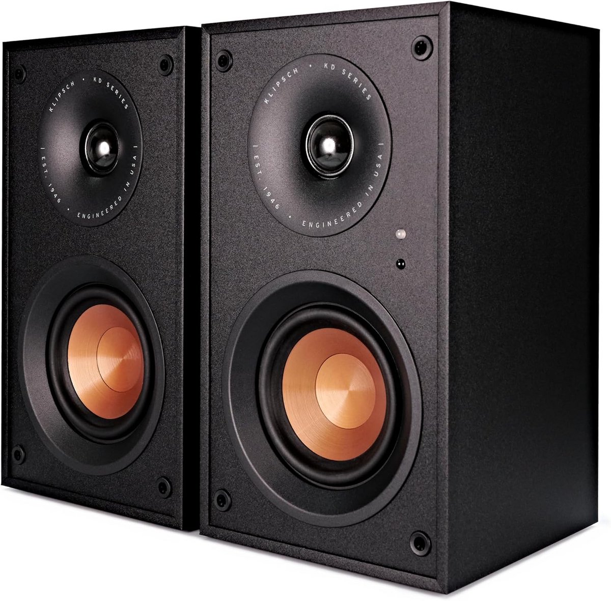 Hi-Fi Draadloze Speaker - Boekenplank Speaker - Muziek Luisteren - Krachtig Geluid - 10 cm - Zwart