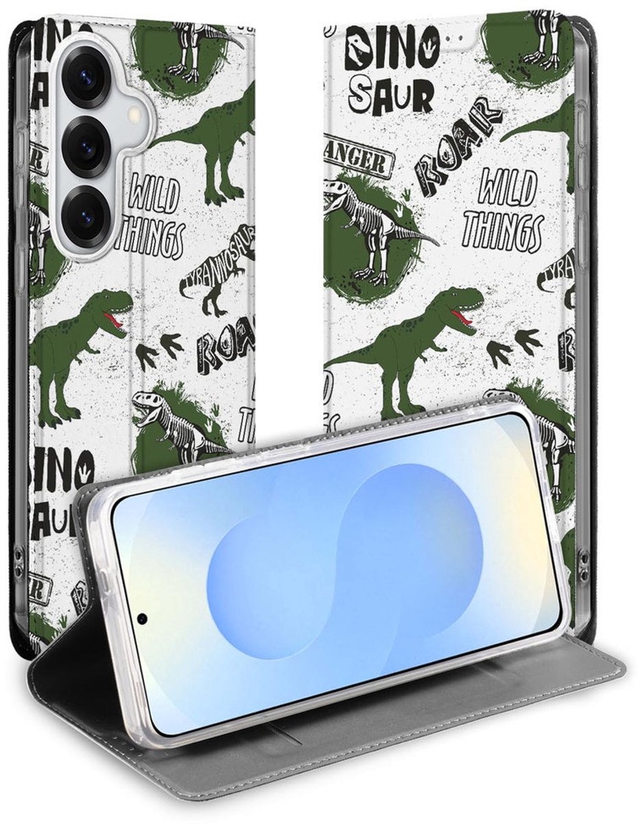 Samsung Galaxy S26 Plus Flip Style Cover Dinosaurus