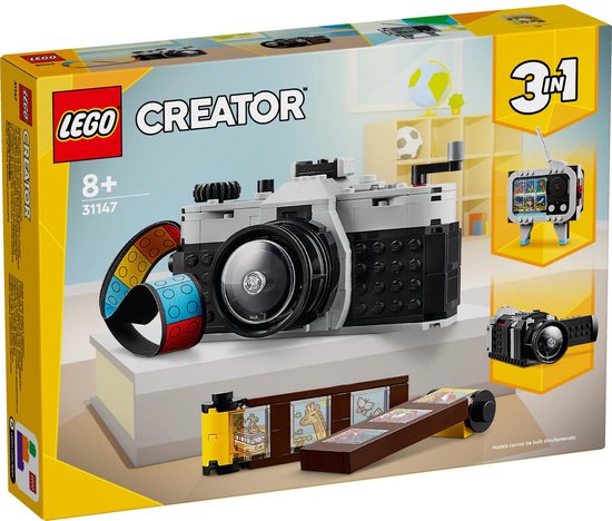 LEGO Creator 3in1 Retro fotocamera - 31147