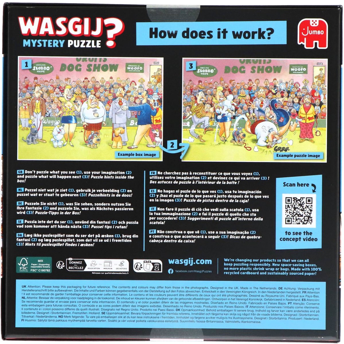 Wasgij Mystery 26 - Date Night! - 1000 stukjes puzzel - Legpuzzel volwassenen — afbeelding 6