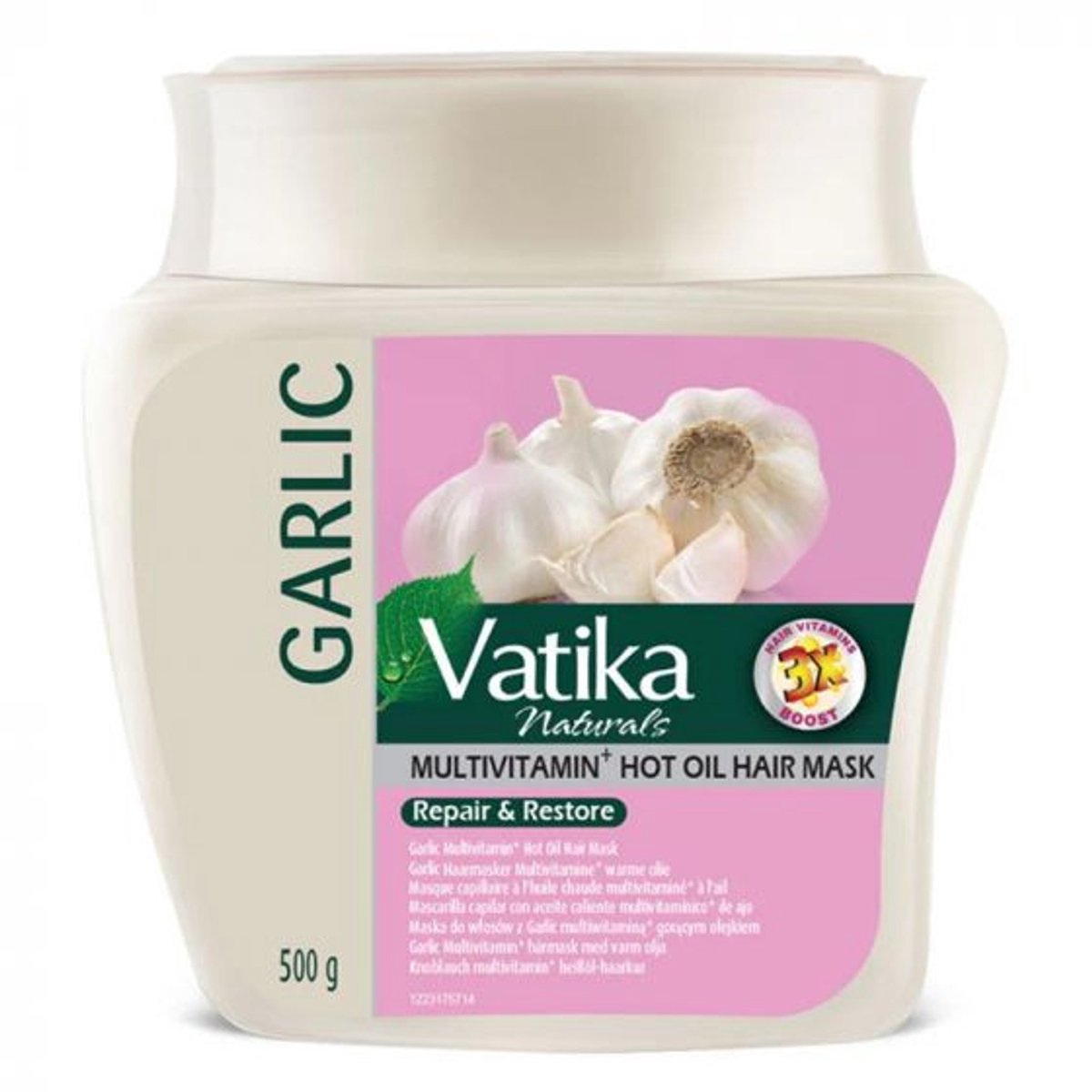 Vatika Garlic Multivitamin Hot Oil Hair Mask (500g)