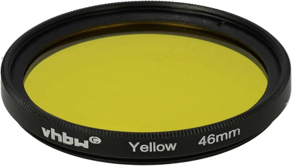Universeel Geel Kleurfilter voor 46mm Cameralens Schroefdraad