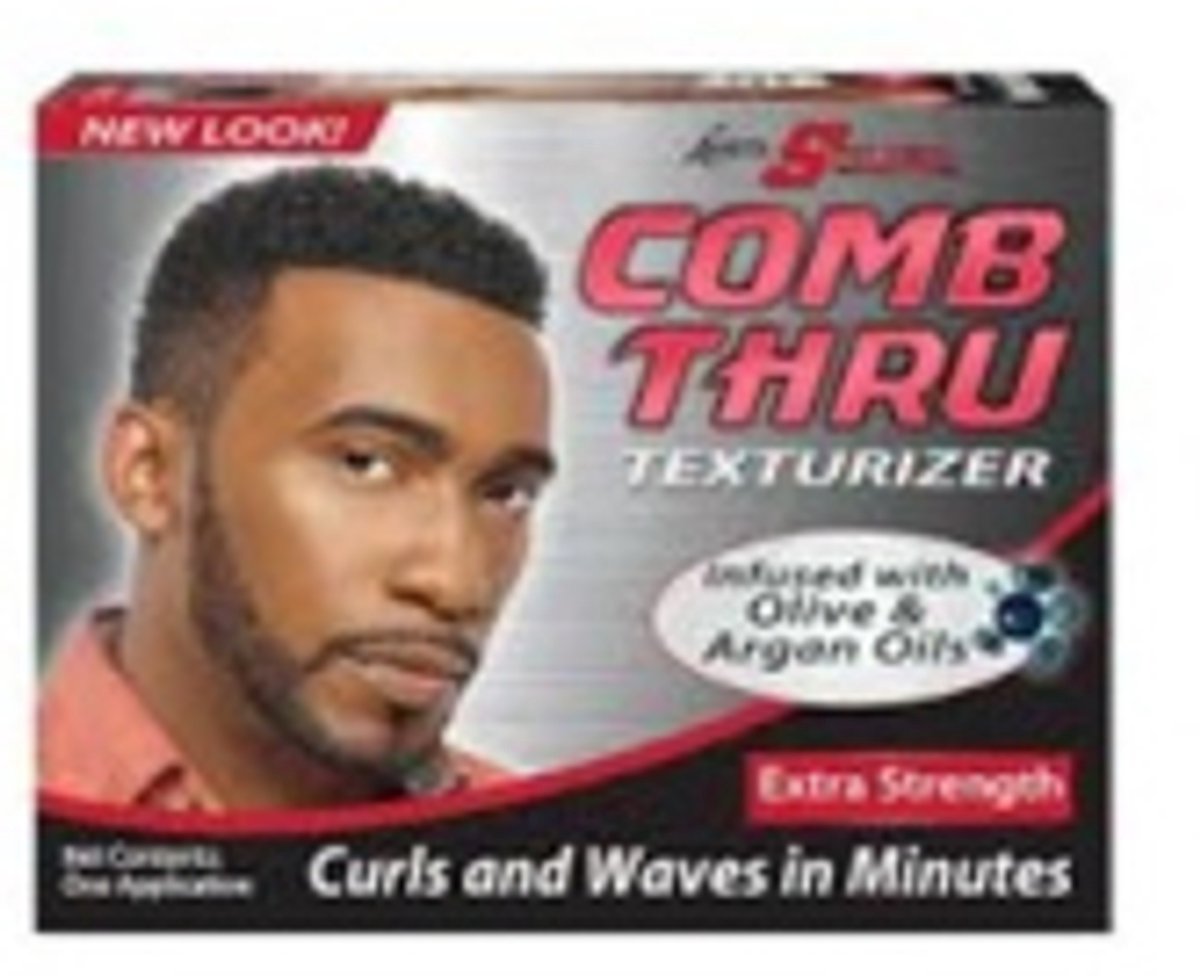 LUSTER'S - SCURL COMB THRU TEXTURIZER KIT EXTRA STRENGTH