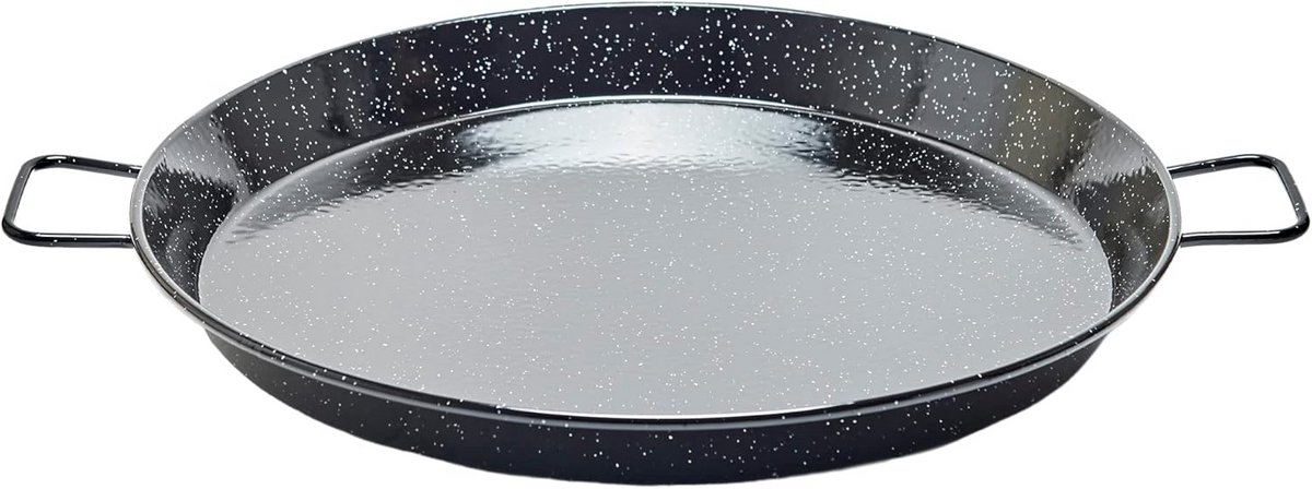 Gemailleerde Paella Pan voor 4 tot 5 Personen, 50 cm