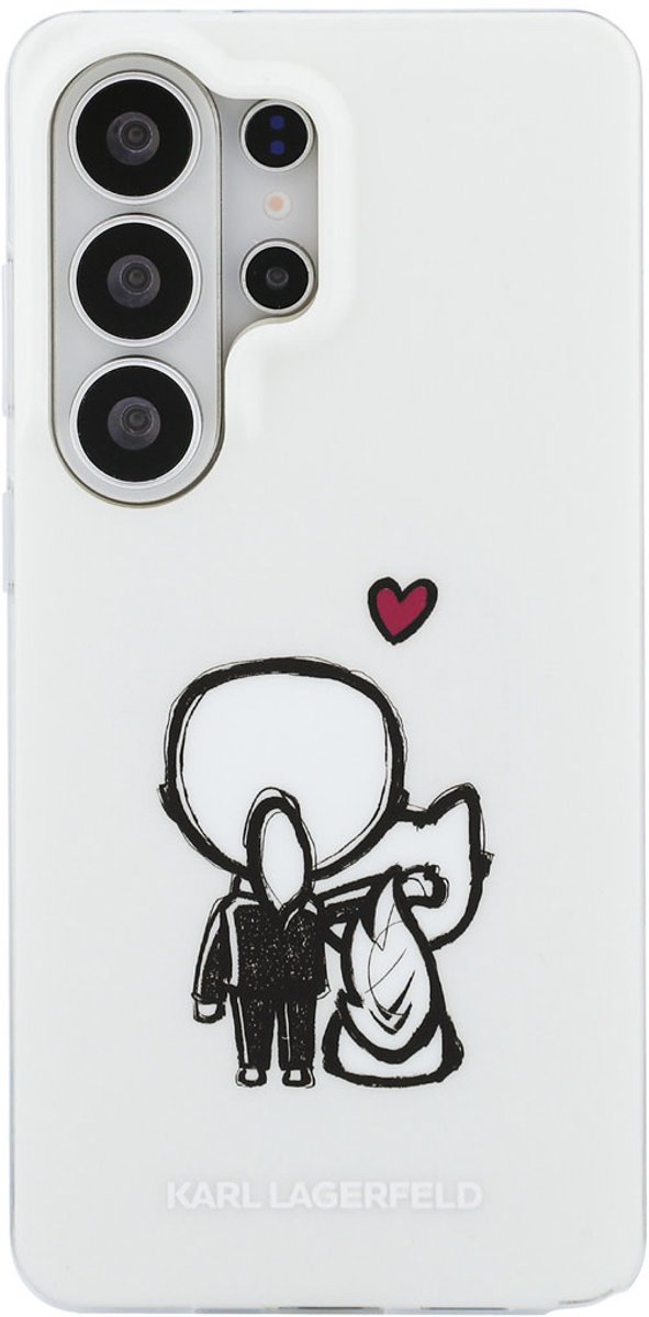 Karl Lagerfeld telefoonhoesje voor Galaxy S26 Ultra - MagSafe - Transparant