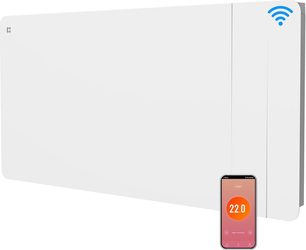 Keramische Traagheidsradiator 2000W Ultrasnel Opwarmen Wifi Geschikt voor Grote Ruimtes