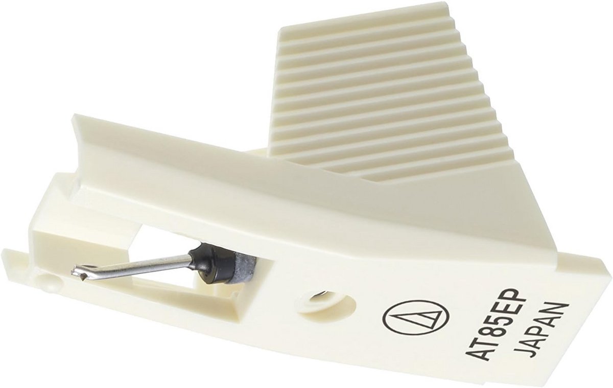 Verguld Naald voor Platenspeler met Elliptische Slijping (Wit)