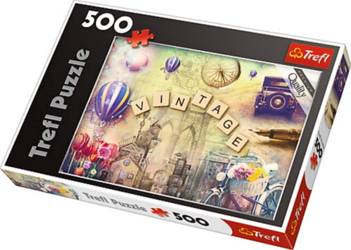Puzzel 500 Stukken Vintage Stijl