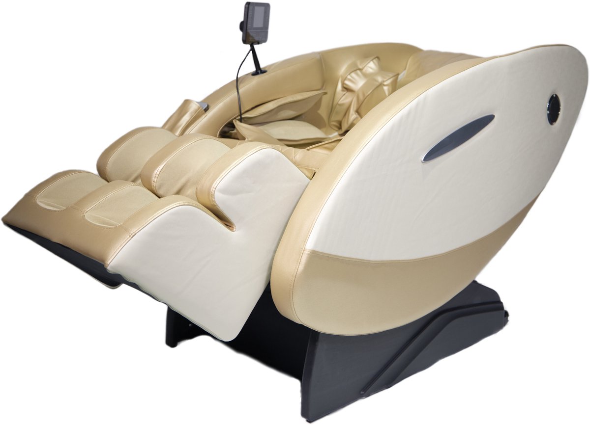 AlienComfort™ MARS Gold Massagestoel met 14 Rollers - afbeelding 3
