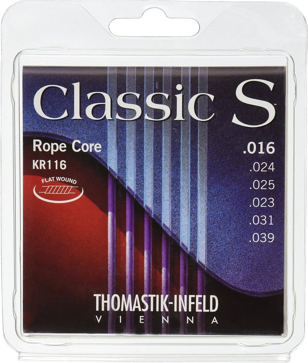 Akoestische Gitaarsnaren Set Flat Wound Licht Gauge