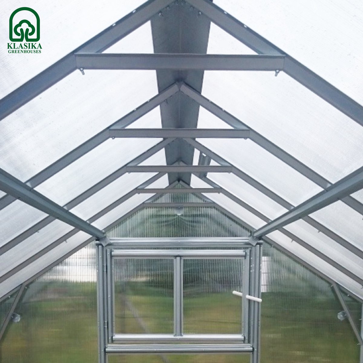 Klasika Polycarbonate greenhouse 2,35x2,12m 4,98m² House