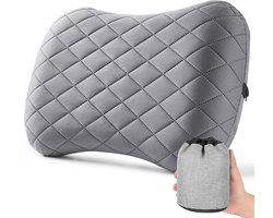 Opblaasbare Reis Kussen - Ergonomisch Ontwerp - Compact en Lichtgewicht