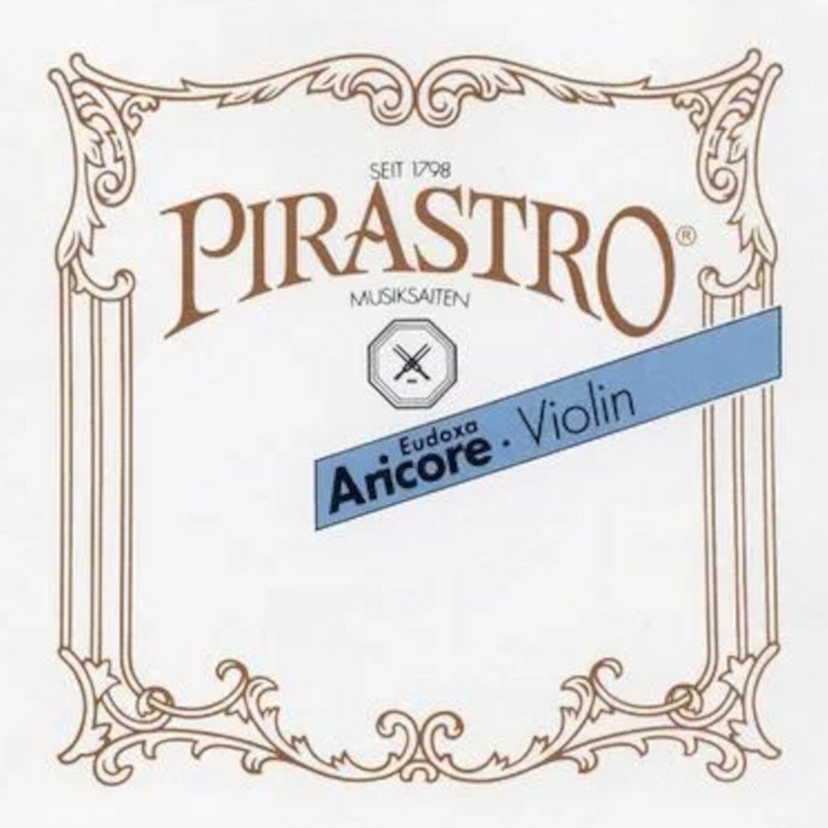 Pirastro P414231 violin string A-2 soft (13 1/4), synthetic, aluminum