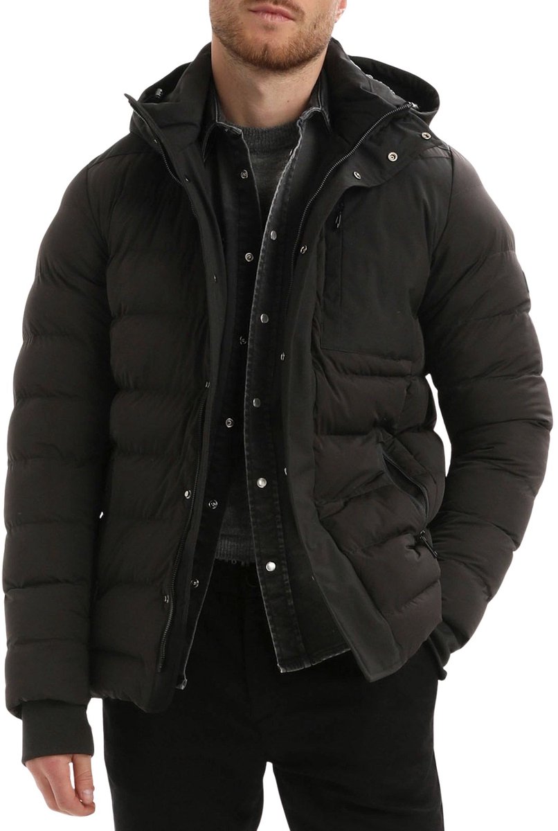 Gabbiano Short Puffer Winterjas Heren - Maat L