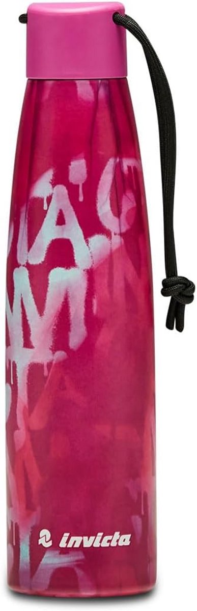 Thermosfles Roze RVS - Warm of Koud Drankjes Tot 24 Uur - Lekvrije Drinkfles