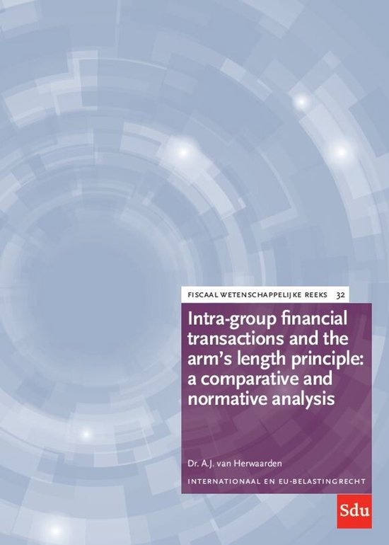 Fiscaal-wetenschappelijke reeks 32 - Intra-group financial t ... - cover