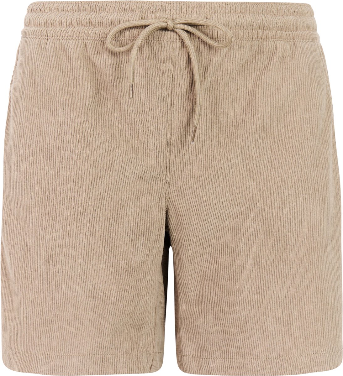 Protest PRTNatty Korte broek Dames Tailleband elastiek Normale pasvorm Knielengte Bamboobeige
