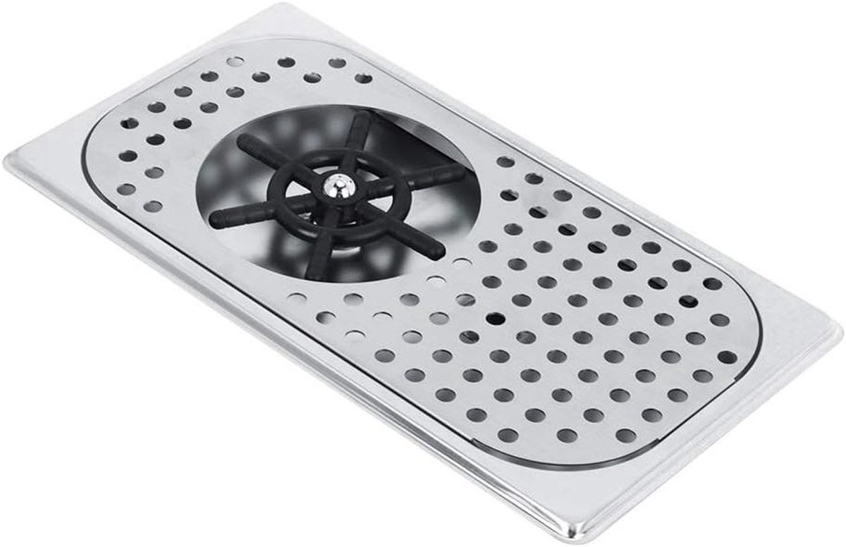 Allecto- Glazen spoelmachine voor keukenaanrecht - 201 glasspoel - duurzaam roestvrij staal - wasmachine - kraan - glazen spoelbak - keukenspoelbak - Geschikt voor merk - Kleur of model