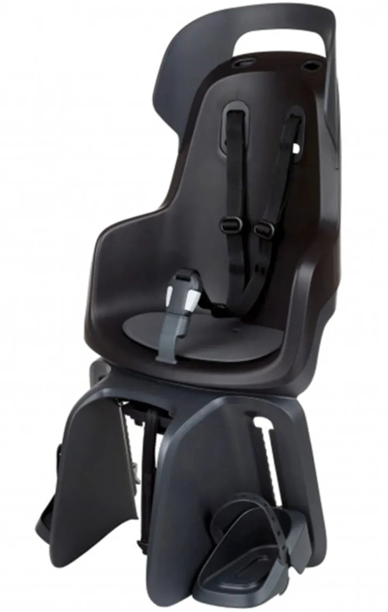 Bobike GO fietszitje voor MIK HD dragers black