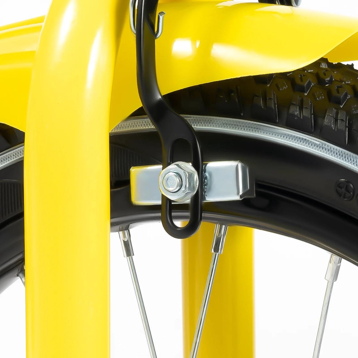 Allecto Kinderfiets 14 inch Stevig frame Wielen Zijwieltjes Verstelbare stoel Geschikt voor kinderen Blauw 14 inch kinderfiets met zijwieltjes stevig koolstofstalen frame 14 wielen verstelbare stoel met zijwieltjes