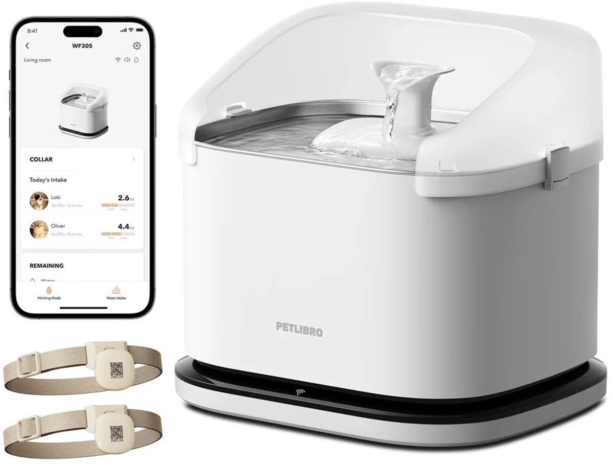 Petlibro Dockstream Drinkfontein met Slimme App Monitoring - Petlibro - €119,00