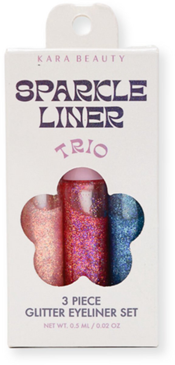 Kara Beauty - Sparkle Liner Trio - Glitter - Eyeliner - SET - VEGAN - 3 g