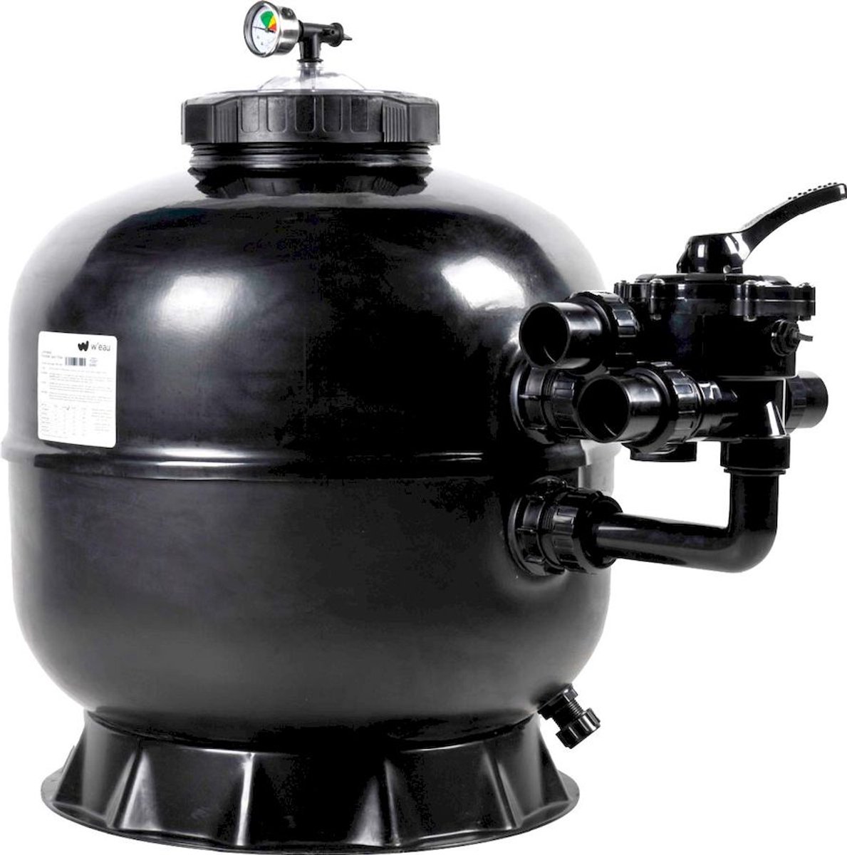 W'eau SPO-650 polyester side mount zandfilter 16m3