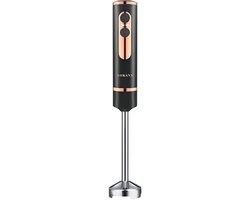 Sokany, Staafmixer 600W met RVS Mes en Ergonomische Handgreep, Zwart